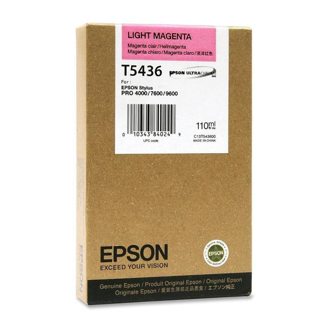 Консуматив Epson Light Magenta Ink Cartridge (110ml) for Stylus Pro 4000/7600/9600