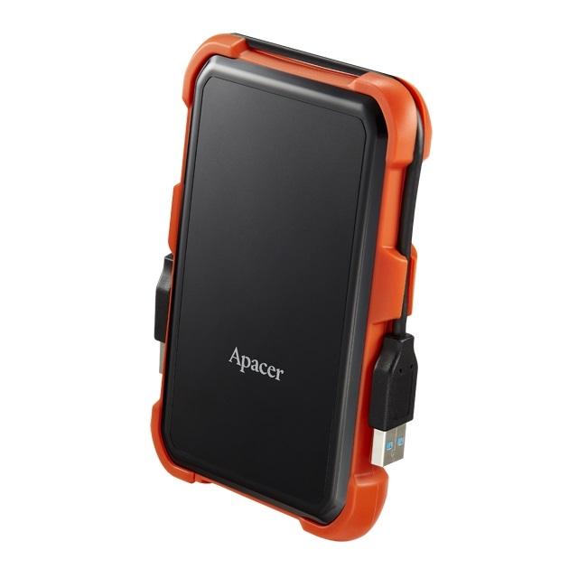 Твърд диск Apacer AC630, 1TB 2.5'' SATA HDD USB 3.2Military-Grade Shockproof Portable Hard Drive