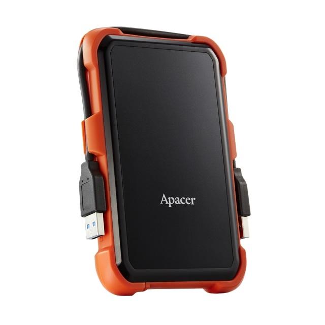 Твърд диск Apacer AC630, 1TB 2.5'' SATA HDD USB 3.2Military-Grade Shockproof Portable Hard Drive