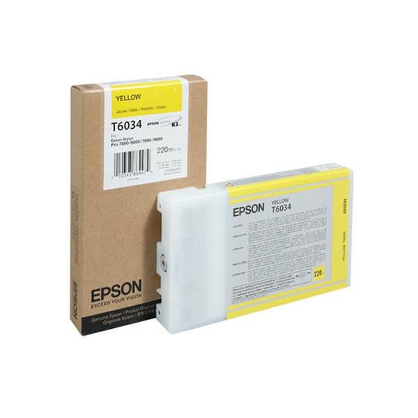 Консуматив Epson 220ml Yellow for Stylus Pro 7880/9880/7800/9800