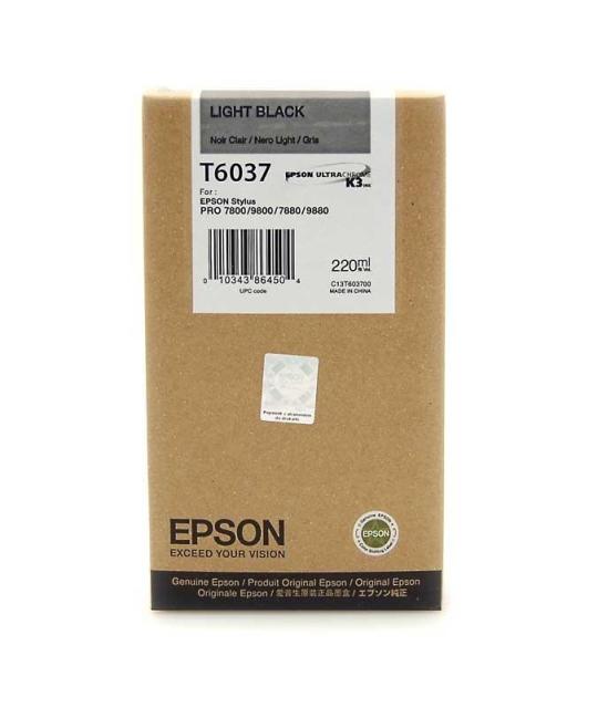 Консуматив Epson 220ml Light Black for Stylus Pro 7880/9880/7800/9800