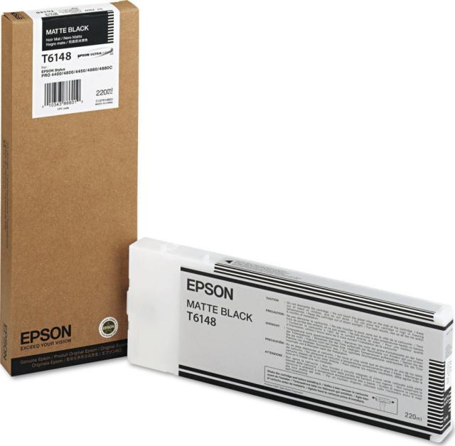 Консуматив Epson 220ml Matte Black for Stylus Pro 4450 /4400 / 4800 /4880