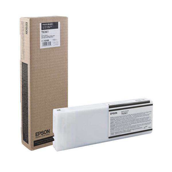 Консуматив Epson T636 Ink Cartridge Photo Black 700 ml