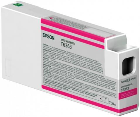 Консуматив Epson T636 Ink Cartridge Vivid Magenta 700 ml