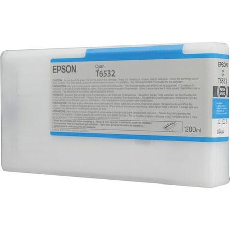 Консуматив Epson T6532 Cyan Ink Cartridge (200ml)