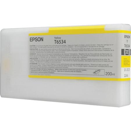 Консуматив Epson T6534 Yellow Ink Cartridge (200ml)