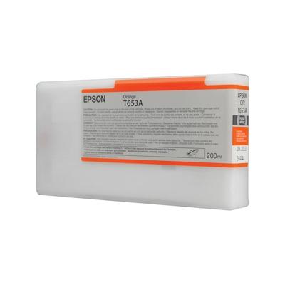 Консуматив Epson T653A Orange Ink Cartridge (200ml)