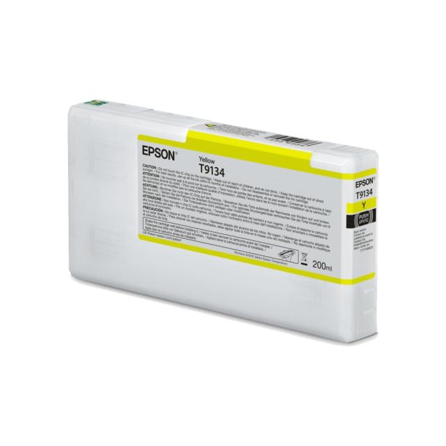 Консуматив Epson T9134 Yellow Ink Cartridge (200ml)