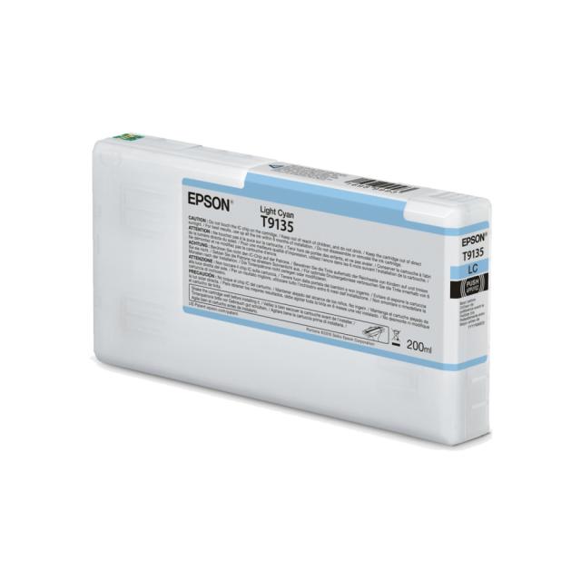 Консуматив Epson T9135 Light Cyan Ink Cartridge (200ml)