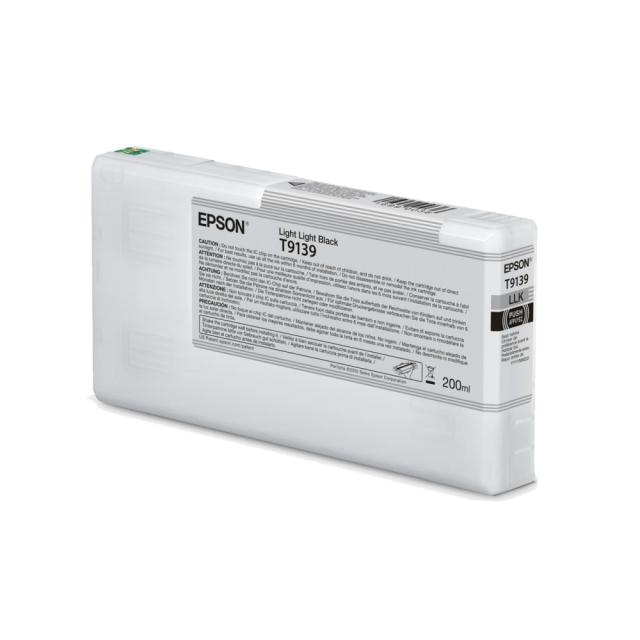 Консуматив Epson T9139 Light Light Black Ink Cartridge (200ml)