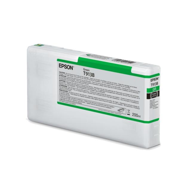 Консуматив Epson T913B Green Ink Cartridge (200ml)