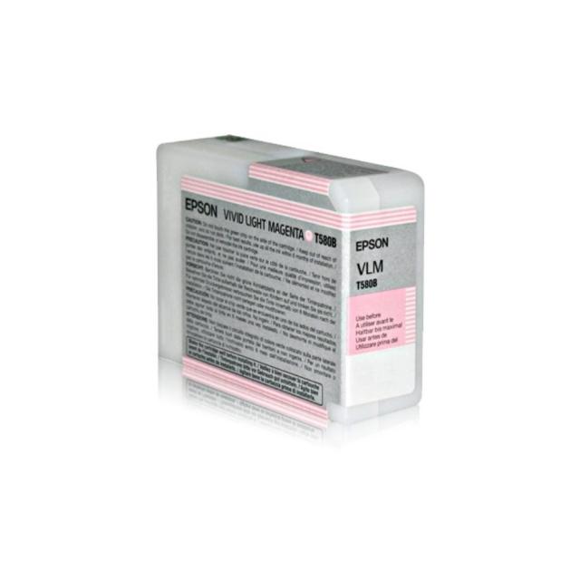 Консуматив Epson T580 Vivid Light Magenta for Stylus Pro 3880 80ml 