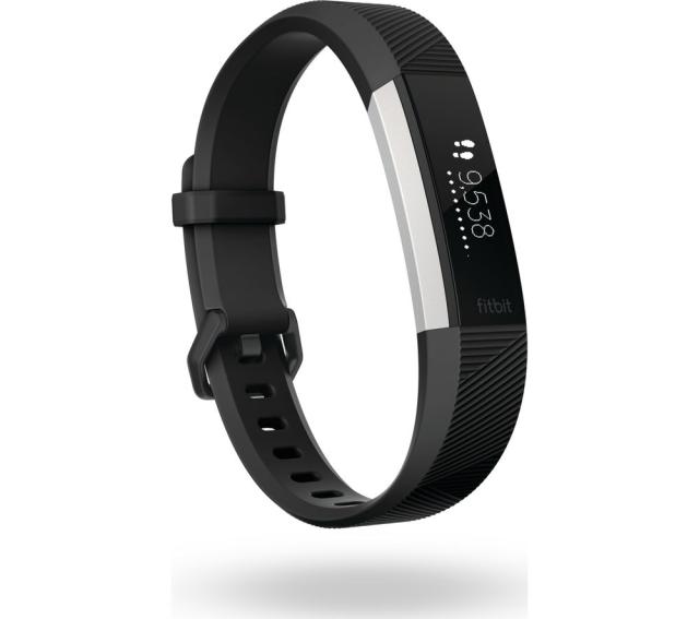 Фитнес гривна Fitbit Alta HR Black, Large