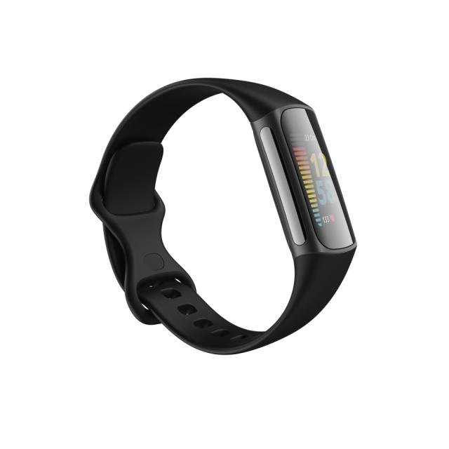 Фитнес гривна Fitbit Charge 5, Black Graphite Stainless Steel