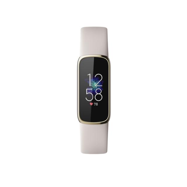 Фитнес гривна Fitbit Luxe, Soft Gold White