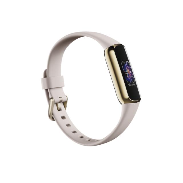 Фитнес гривна Fitbit Luxe, Soft Gold White