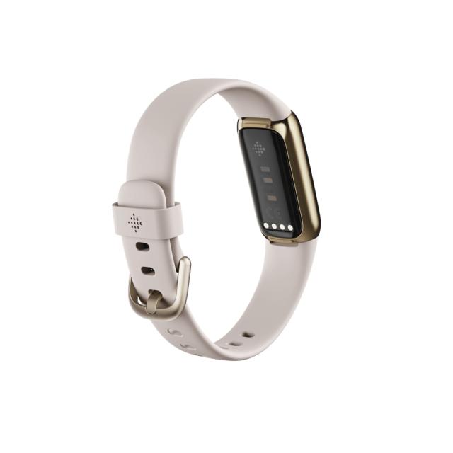 Фитнес гривна Fitbit Luxe, Soft Gold White