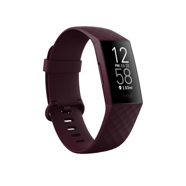Фитнес гривна Fitbit Charge 4 (NFC) w integrated GPS & FitbitPay - Rosewood / Rosewood