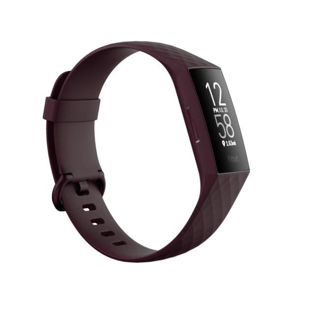 Фитнес гривна Fitbit Charge 4 (NFC) w integrated GPS & FitbitPay - Rosewood / Rosewood