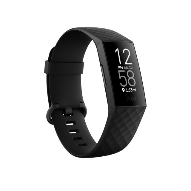 Фитнес гривна Fitbit Charge 4 (NFC) w integrated GPS & FitbitPay - Black / Black