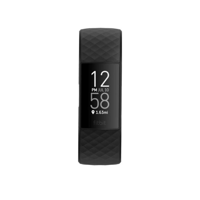 Фитнес гривна Fitbit Charge 4 (NFC) w integrated GPS & FitbitPay - Black / Black