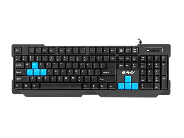 Клавиатура Fury Gaming keyboard, Hornet US layout
