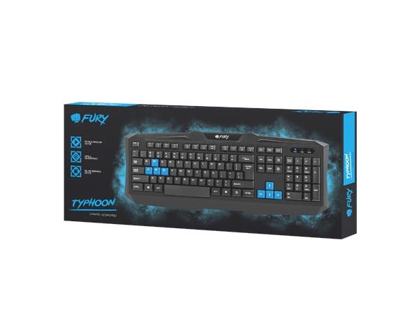 Клавиатура Fury Gaming keyboard, Typhoon US layout
