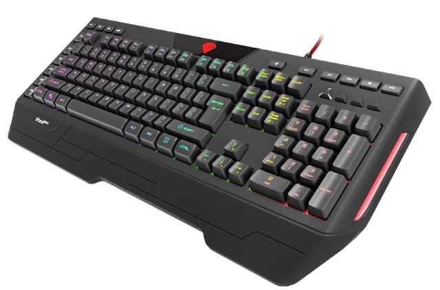 Клавиатура Genesis Gaming Keyboard Rhod 600 Rgb Backlight Us Layout