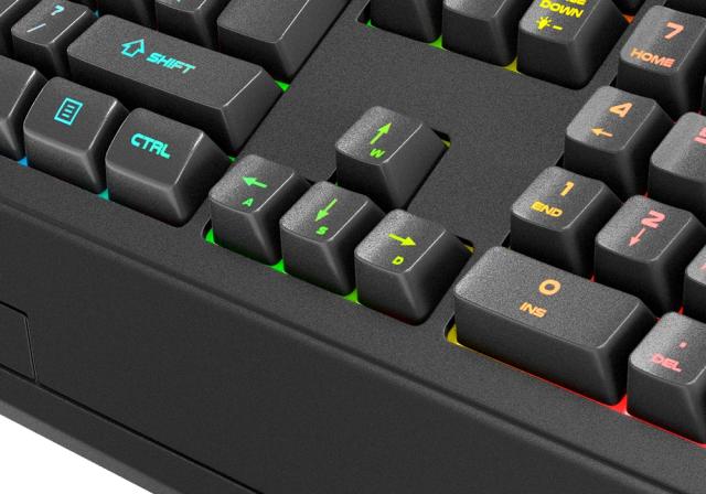 Клавиатура Genesis Gaming Keyboard Rhod 600 Rgb Backlight Us Layout