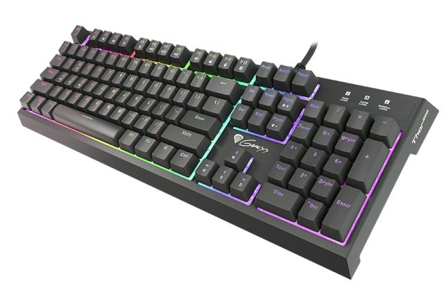 Клавиатура Genesis Hybrid Gaming Keyboard Thor 200 Rgb Hybrid Switch Rgb Backlight Us Layout