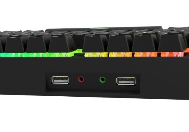 Клавиатура Genesis Hybrid Gaming Keyboard Thor 200 Rgb Hybrid Switch Rgb Backlight Us Layout