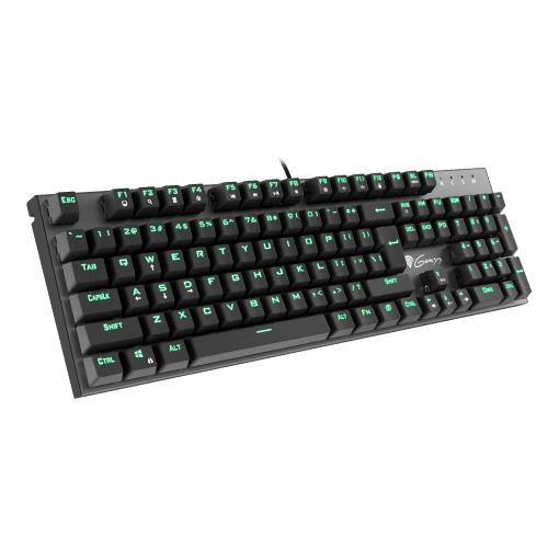 Клавиатура Genesis Mechanical Gaming Keyboard Thor 300 Green Backlight Outemu Blue Switch Us Layout