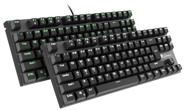 Клавиатура Genesis Mechanical Gaming Keyboard Thor 300 Tkl White Backlight Outemu Red Switch Us Layout