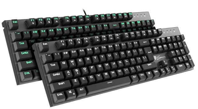 Клавиатура Genesis Mechanical Gaming Keyboard Thor 300 White Backlight Outemu Red Switch Us Layout