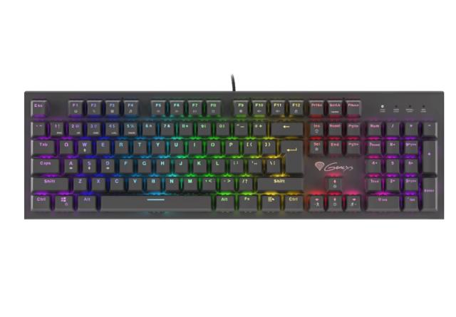 Клавиатура Genesis Mechanical Gaming Keyboard Thor 300 RGB Backlight Outemu Brown Switch US Layout