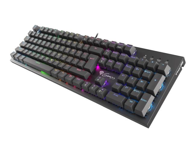 Клавиатура Genesis Mechanical Gaming Keyboard Thor 300 RGB Backlight Outemu Brown Switch US Layout