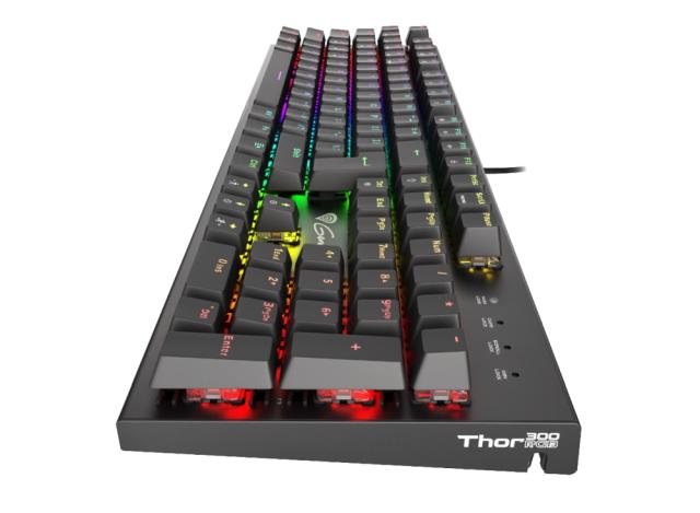Клавиатура Genesis Mechanical Gaming Keyboard Thor 300 RGB Backlight Outemu Brown Switch US Layout