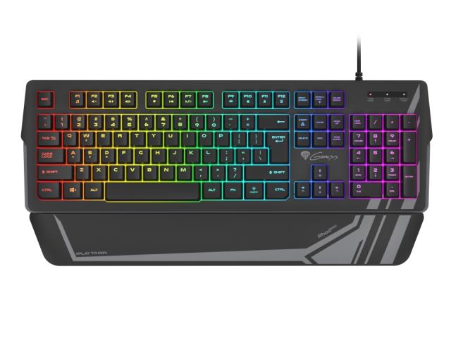 Клавиатура Genesis Gaming Keyboard Rhod 350 RGB Backlight US Lauout
