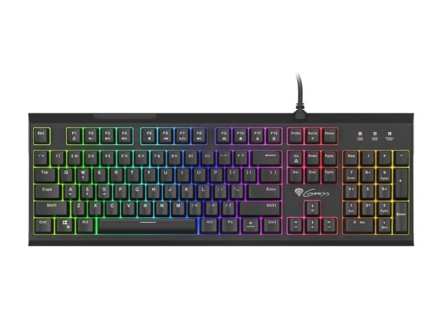 Клавиатура Genesis Hybrid Switch Gaming Keyboard Thor 150 RGB Backlight US Layout