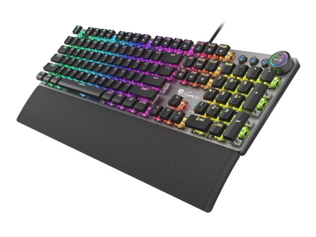 Клавиатура Genesis Mechanical Gaming Keyboard Thor 380 RGB Backlight Blue Switch US Layout Software