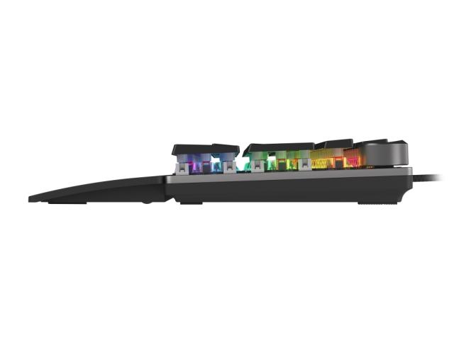 Клавиатура Genesis Mechanical Gaming Keyboard Thor 400 RGB Backlight Red Switch US Layout Software