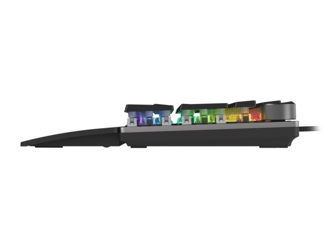 Клавиатура Genesis Mechanical Gaming Keyboard Thor 401 RGB Backlight Brown Switch US Layout Software