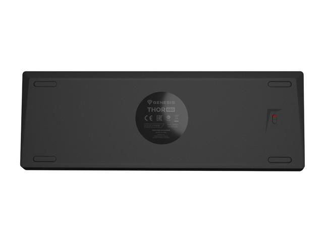 Клавиатура Genesis Mechanical Gaming Keyboard Thor 660 Wireless RGB Backligtht Gateron Red Black