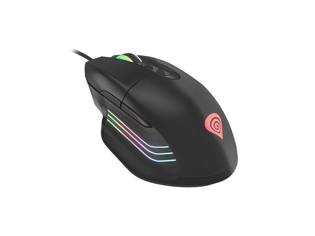Мишка Genesis Gaming Mouse Xenon 330 4000Dpi Rgb Illuminated With Software Black