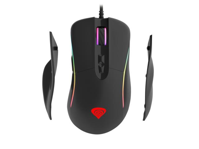 Мишка Genesis Gaming Mouse Xenon 750 10200Dpi Optical With Software Rgb Illuminated Black