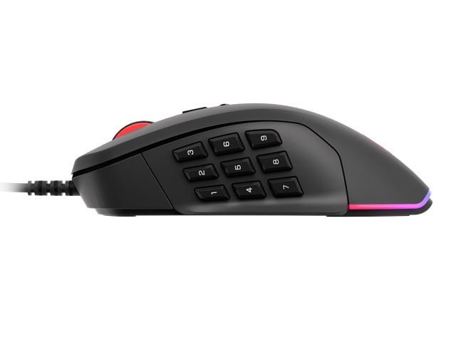 Мишка Genesis Gaming Mouse Xenon 770, 10 2000dpi, Illuminated Optical, Black