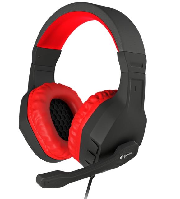 Слушалки Genesis Gaming Headset Argon 200 Red Stereo