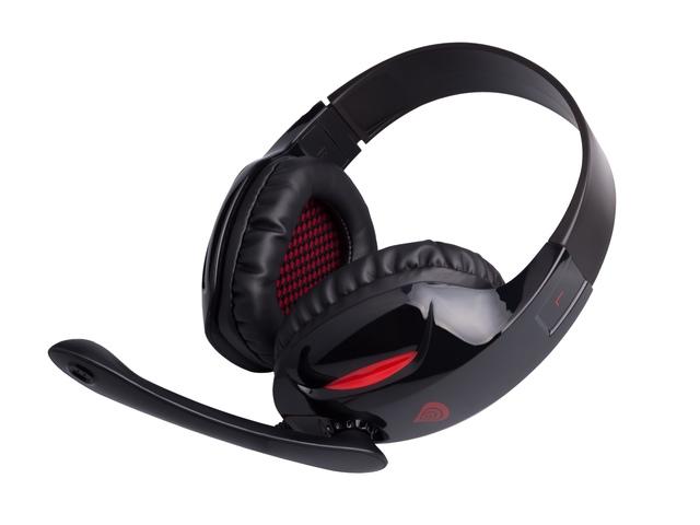 Слушалки Genesis Headphones H44 Z With Microphone Black