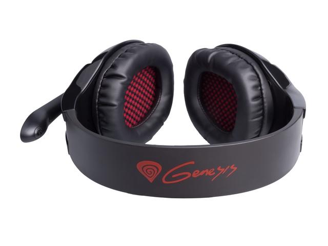 Слушалки Genesis Headphones H44 Z With Microphone Black