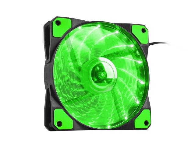 Вентилатор Genesis Case/Psu Fan Hydrion 120 Green Led 120mm